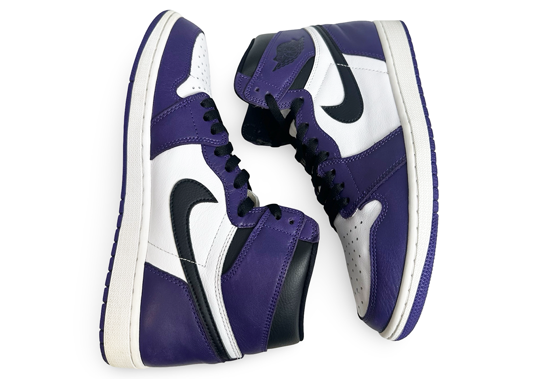 Jordan 1 Retro High Court Purple White