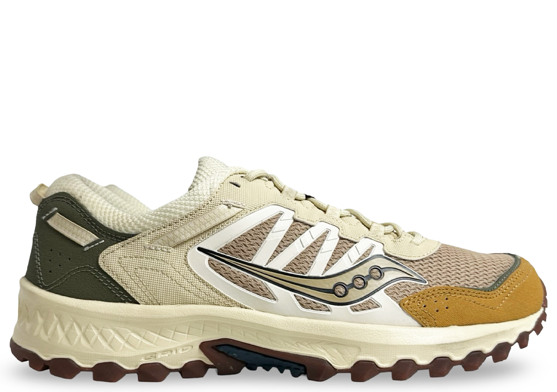 Saucony Grid Peak Tan Chino Green
