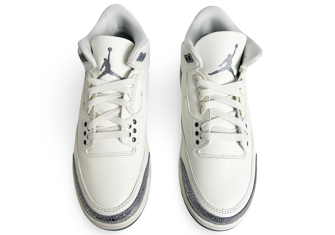 Jordan 3 Retro Sail Cement Grey (Women's)