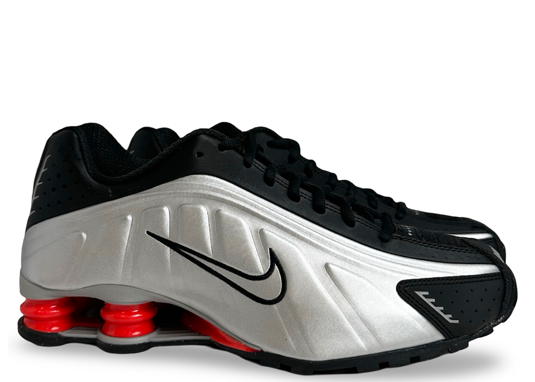 Nike Shox R4 Black Metallic Silver (2018/2024)