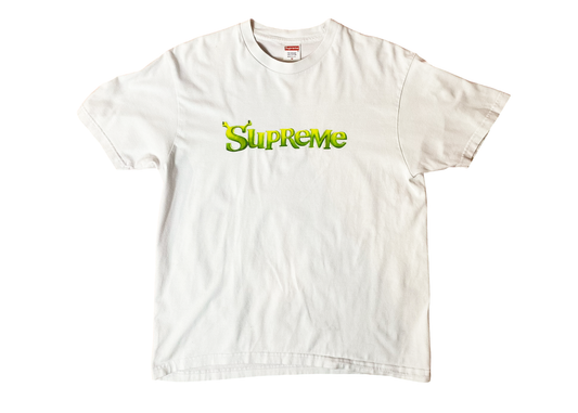 Supreme Shrek Tee White