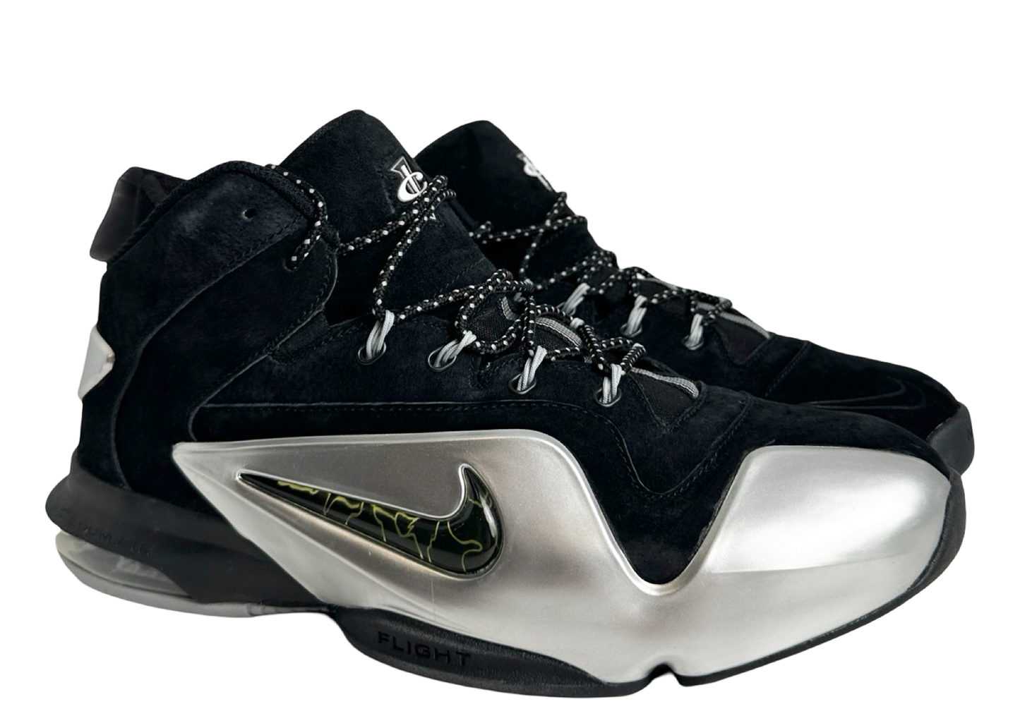 Nike Penny 6 Black Metallic Silver