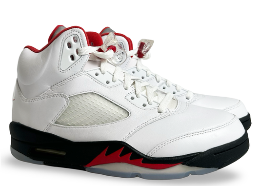 Jordan 5 Retro Fire Red Silver Tongue (2020)