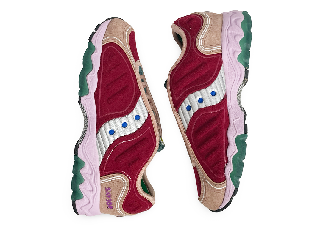Saucony Matrix Jae Tips Burgundy (2024)