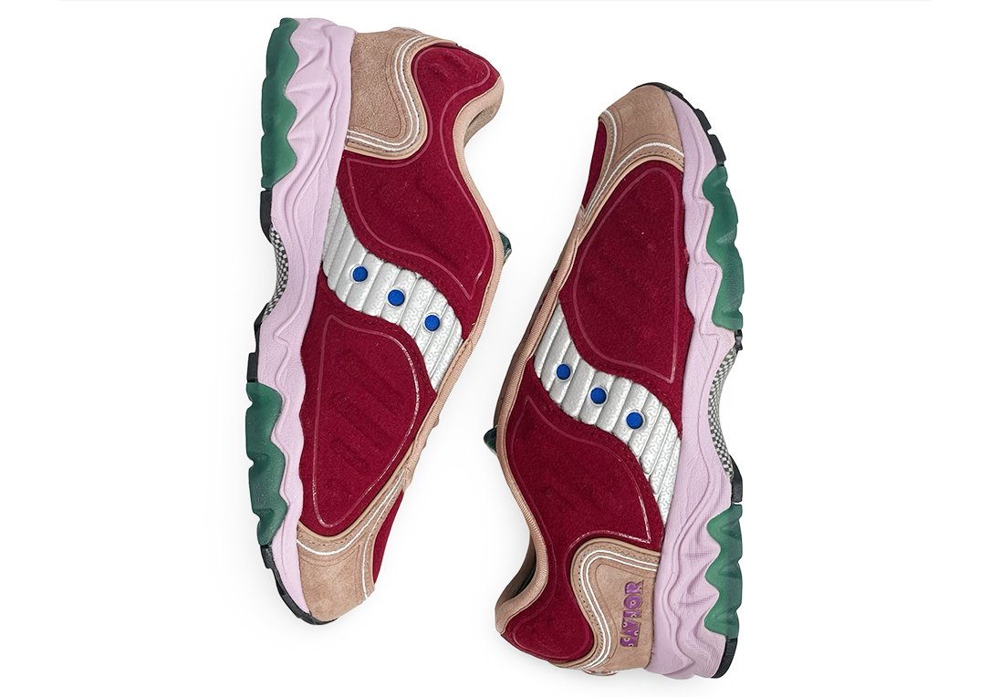 Saucony Matrix Jae Tips Burgundy (2024)