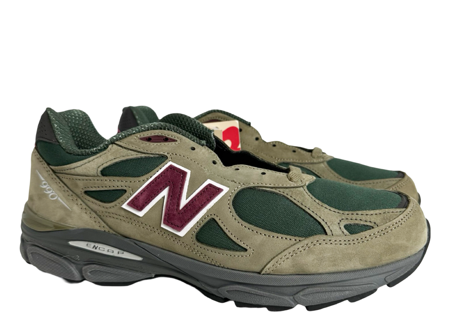 New Balance 990v3 MiUSA Teddy Santis Green Purple