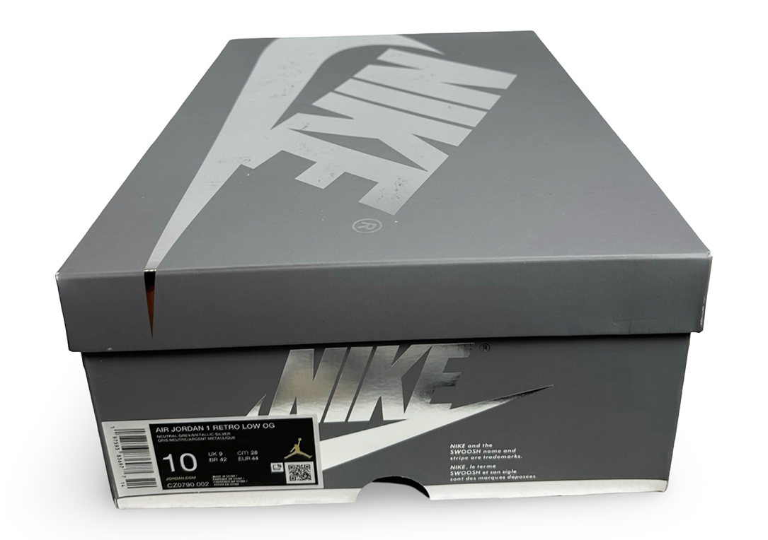 Jordan 1 Low OG Metallic Silver (2024)