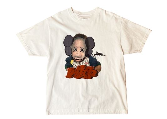 Travis Scott x KAWS Utopia I Tee White