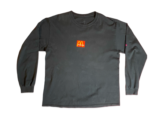 Cactus Jack McDonalds L/S Black