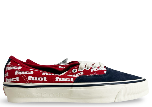 Vans Authentic Reissue 44 LX FUCT x Slam Jam Red Marshmallow