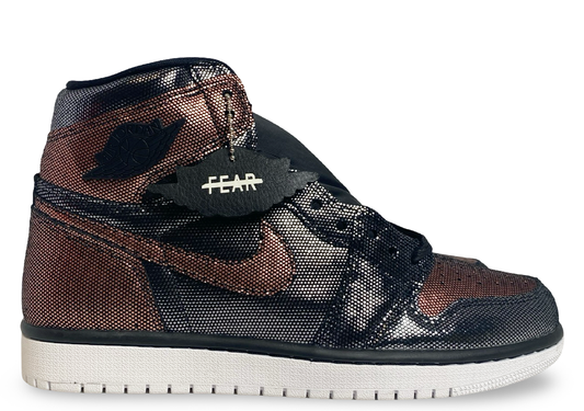Jordan 1 Retro High Fearless Metallic Rose Gold (Women's)